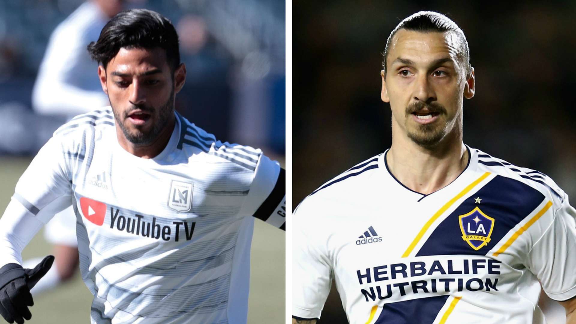 Carlos Vela Zlatan Ibrahimovic Split Image 07302019
