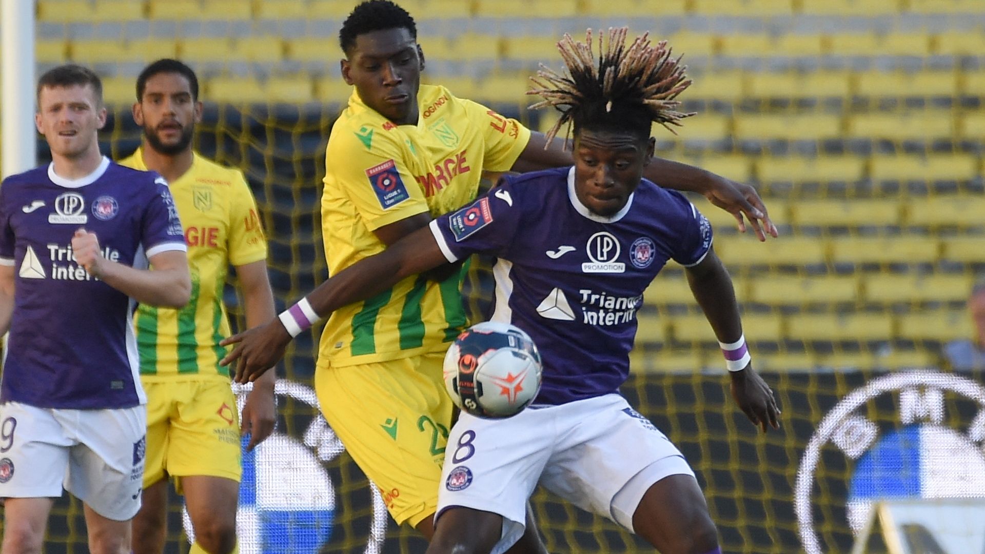 Randal Kolo Muani Corentin Jean Nantes Toulouse Playoffs 30052021