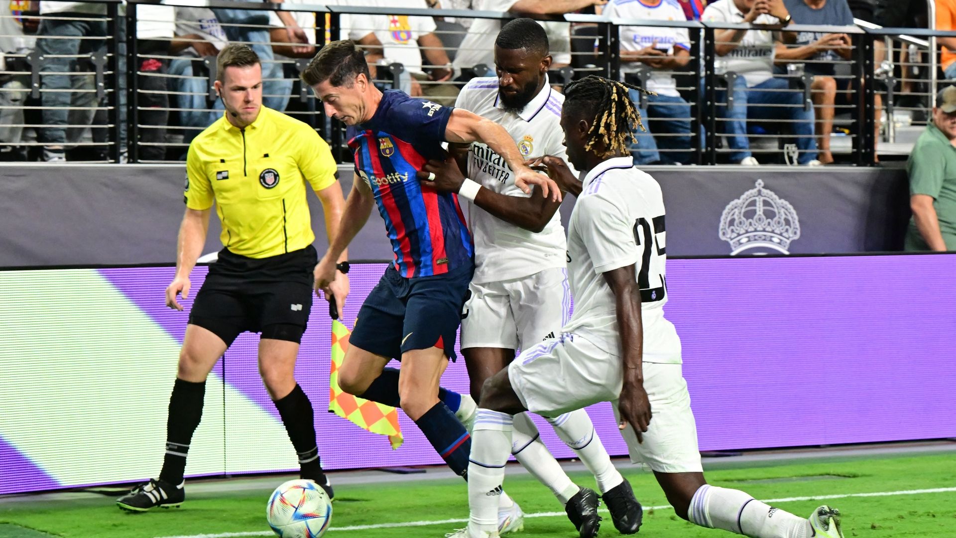 Rüdiger Lewandowski Real Madrid vs. Barcelona
