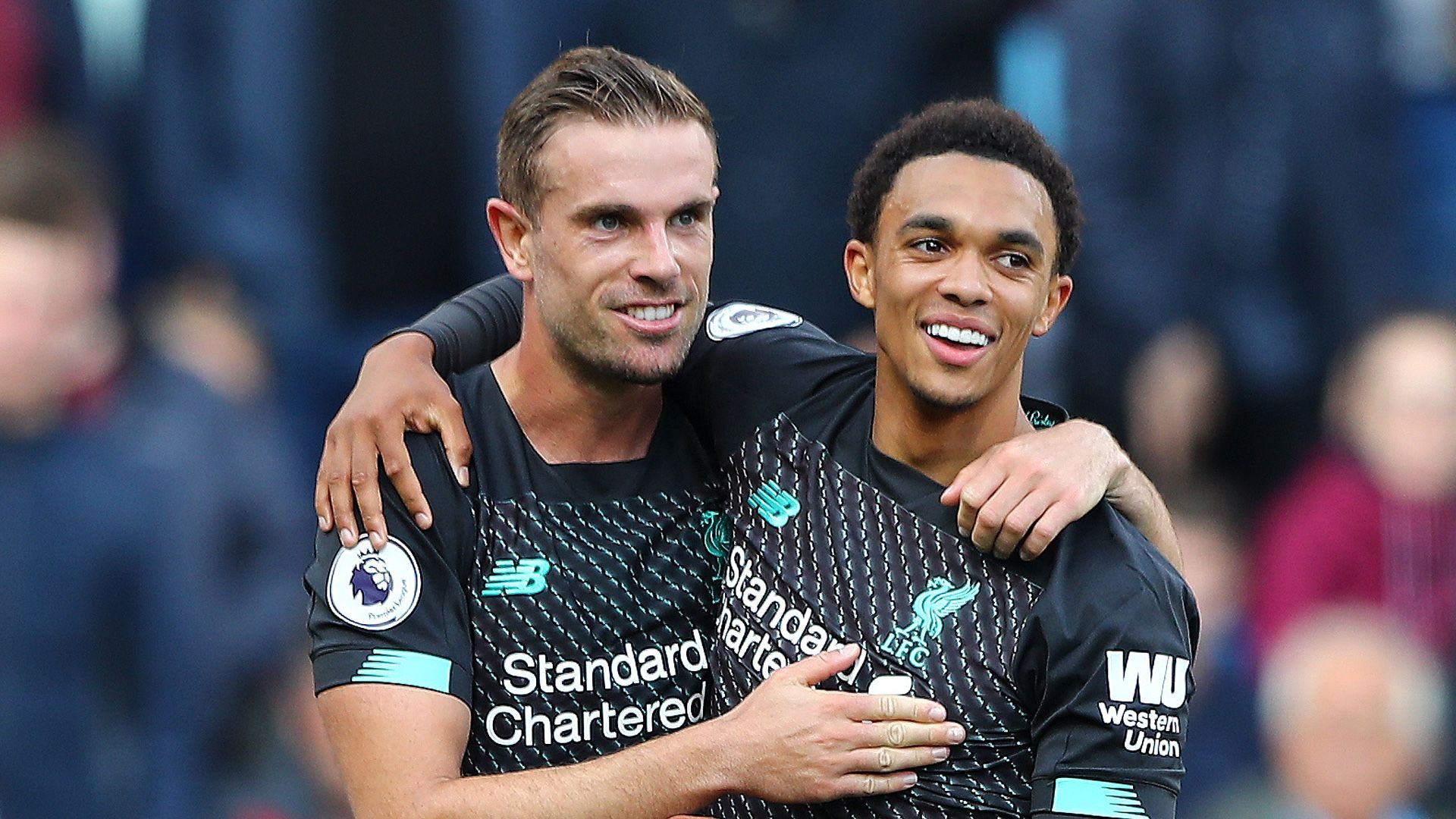Jordan Henderson Trent Alexander-Arnold Liverpool 2019-20