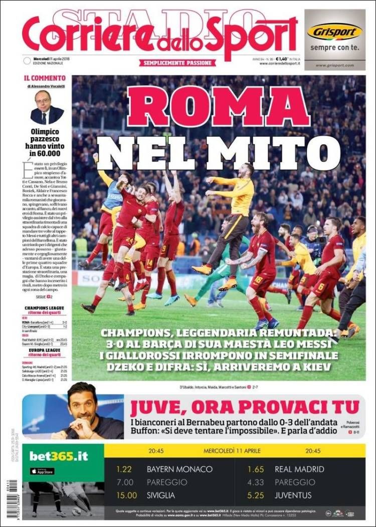 ONLY EMBED Roma Barcelona