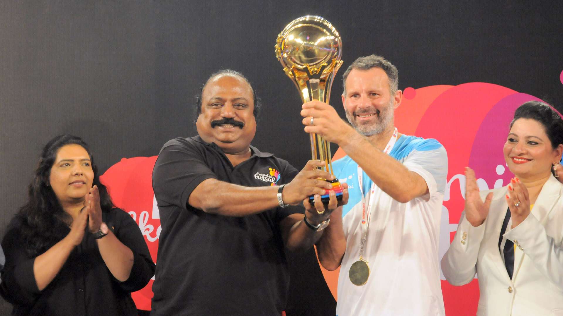 Ryan Giggs Mumbai 5’s Premier Futsal Champions 2016