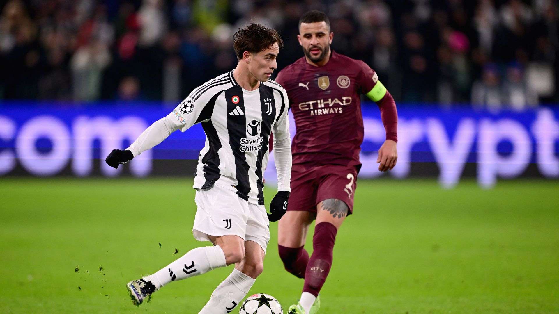 Kenan Yildiz Juventus Manchester City Champions League