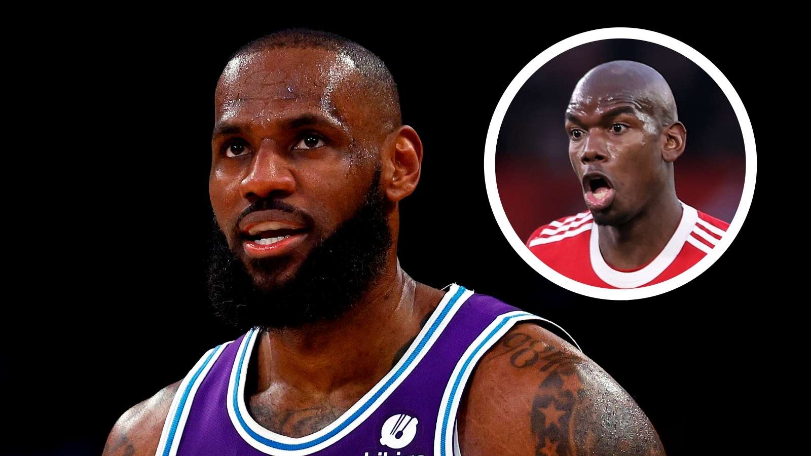 LeBron James, Paul Pogba