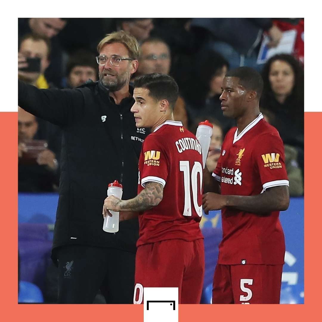 Jurgen Klopp Philippe Coutinho Gini Wijnaldum Liverpool GFX