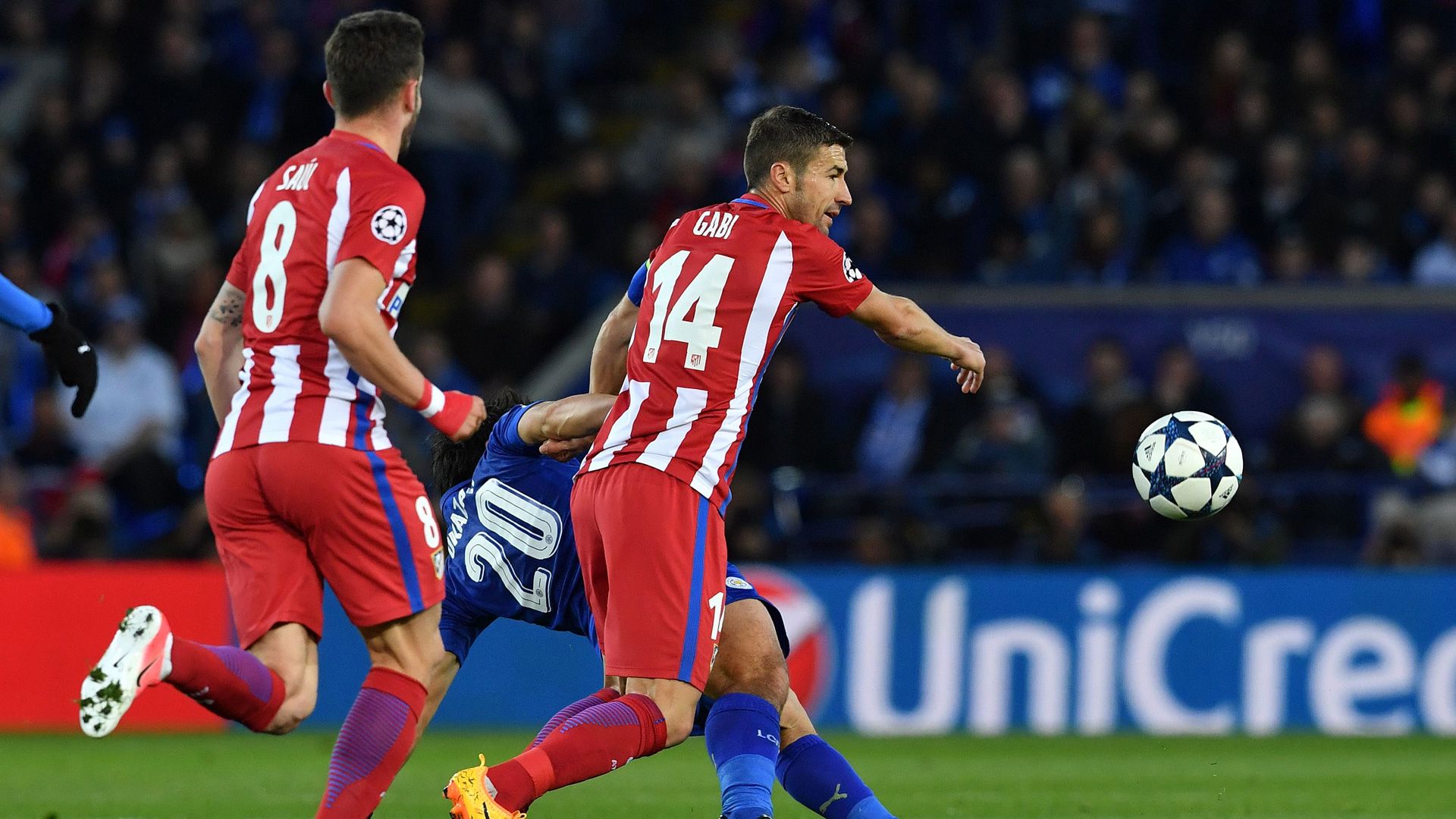 Saul Niguez Gabi Atletico Leicester