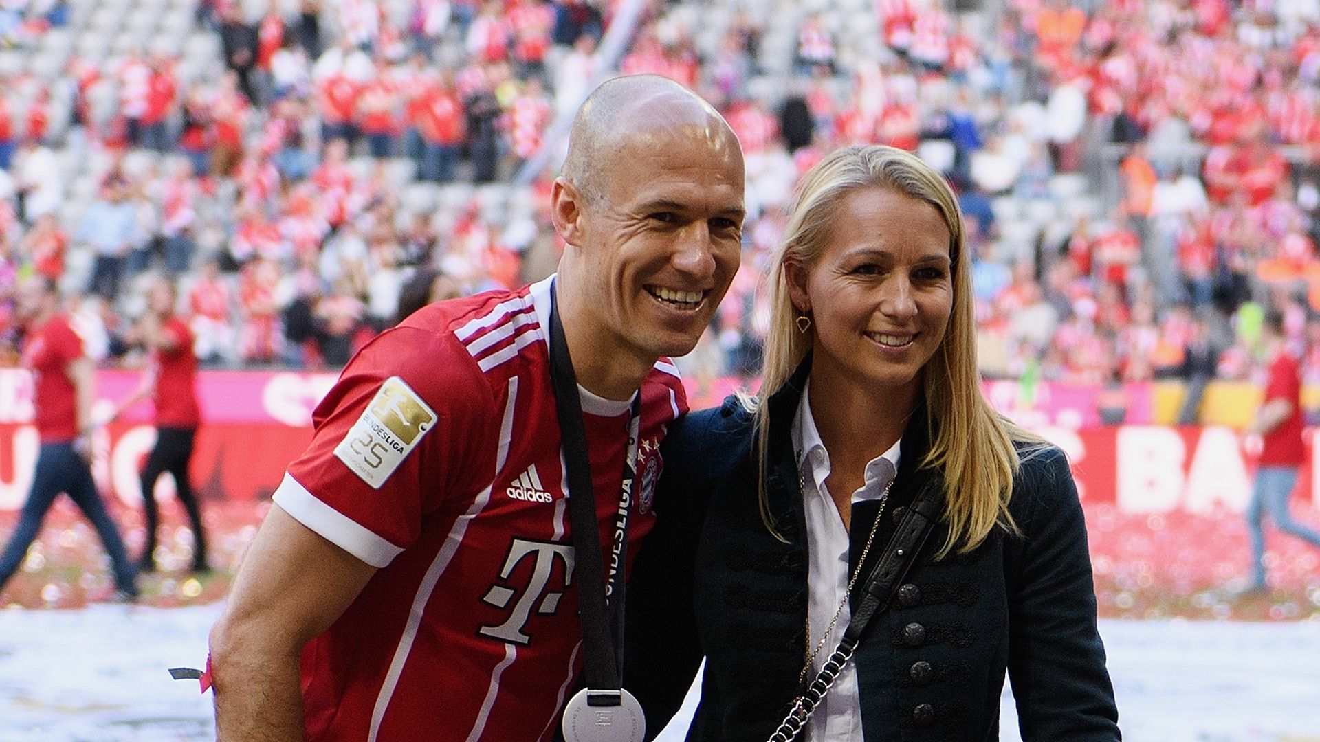Arjen Robben&Wife_Bayern