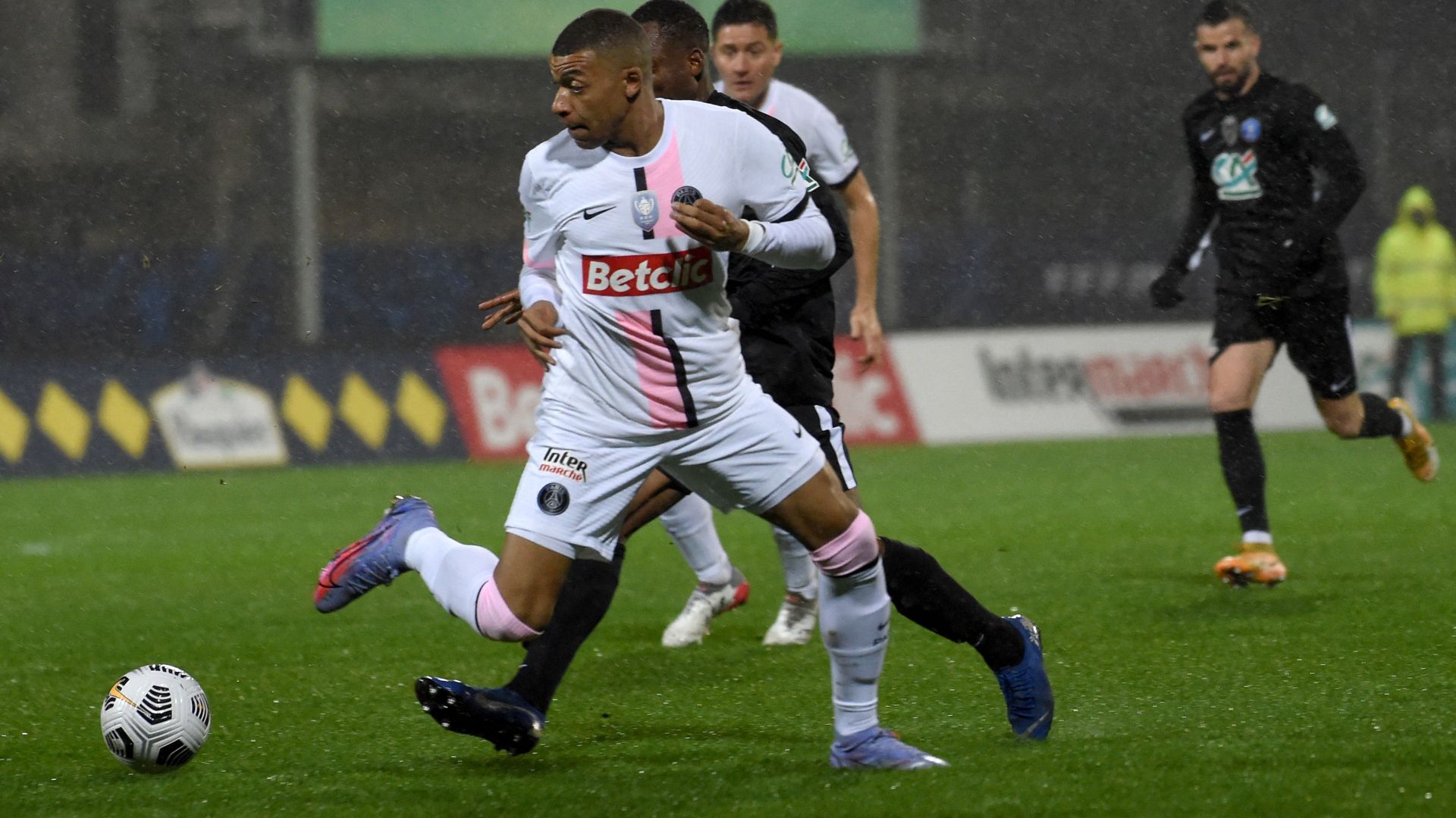Kylian Mbappe Vannes PSG Coupe de France 03012021