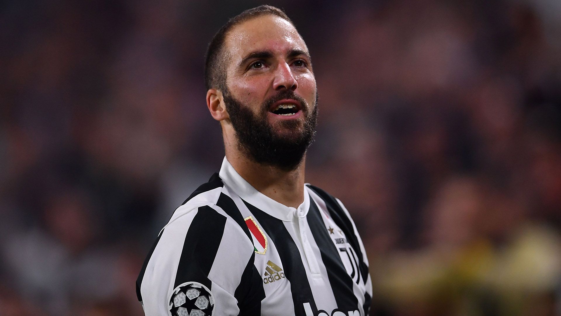 Gonzalo Higuain Juventus Olympiacos Champions League