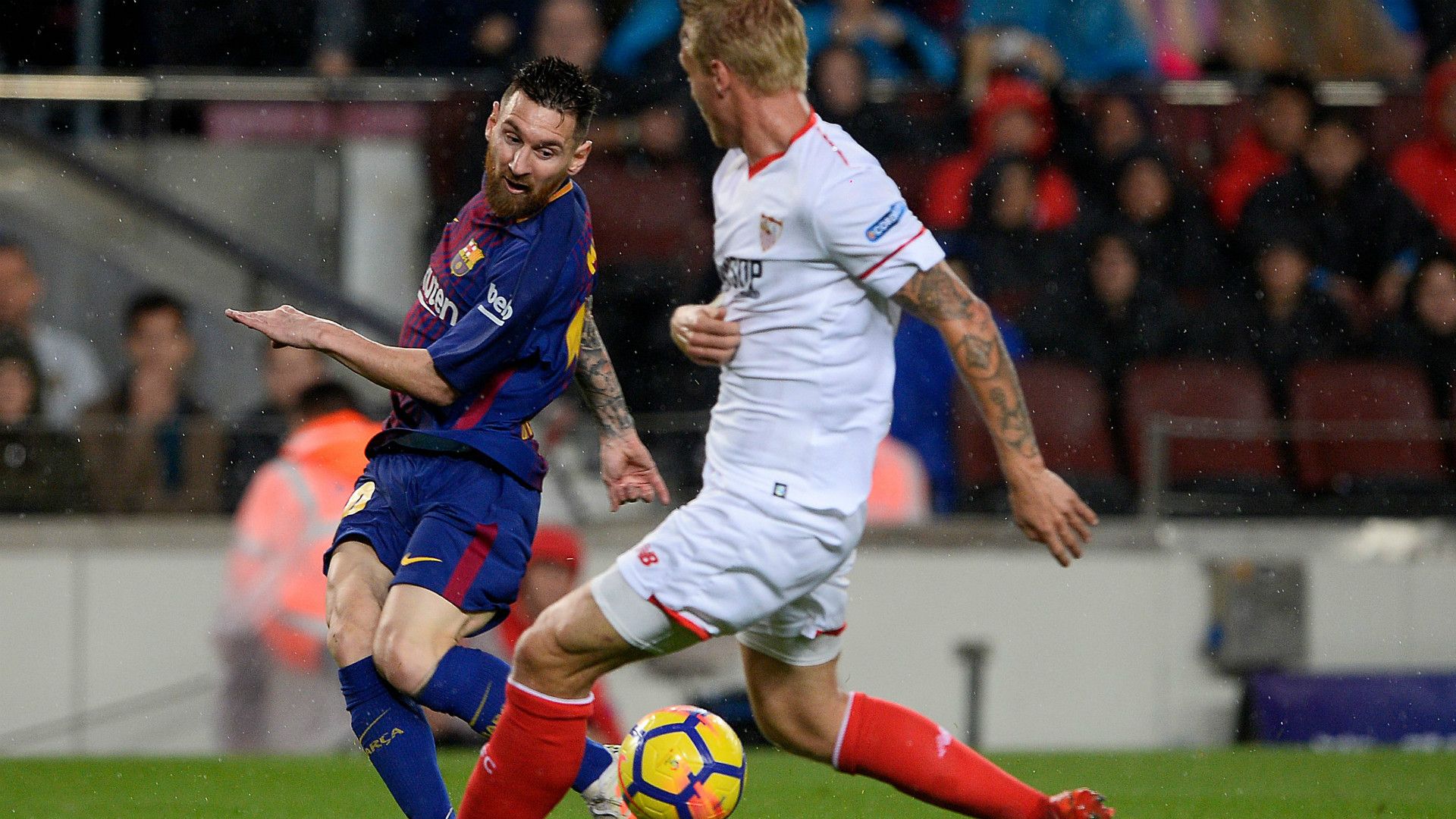 LEO MESSI BARCELONA SEVILLA LALIGA