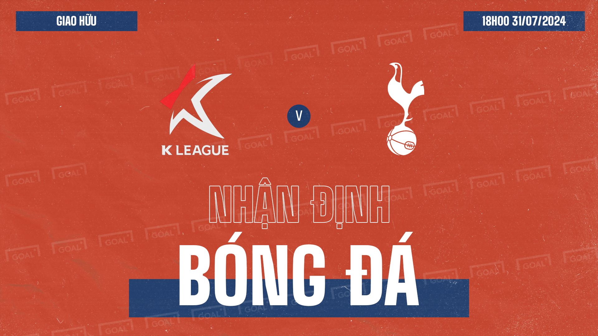 Team K League vs Tottenham Club Friendlies GFX