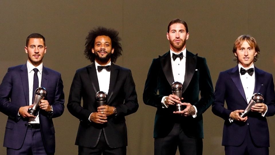 Eden Hazard Sergio Ramos Marcelo Luka Modric Real Madrid The Best 2019
