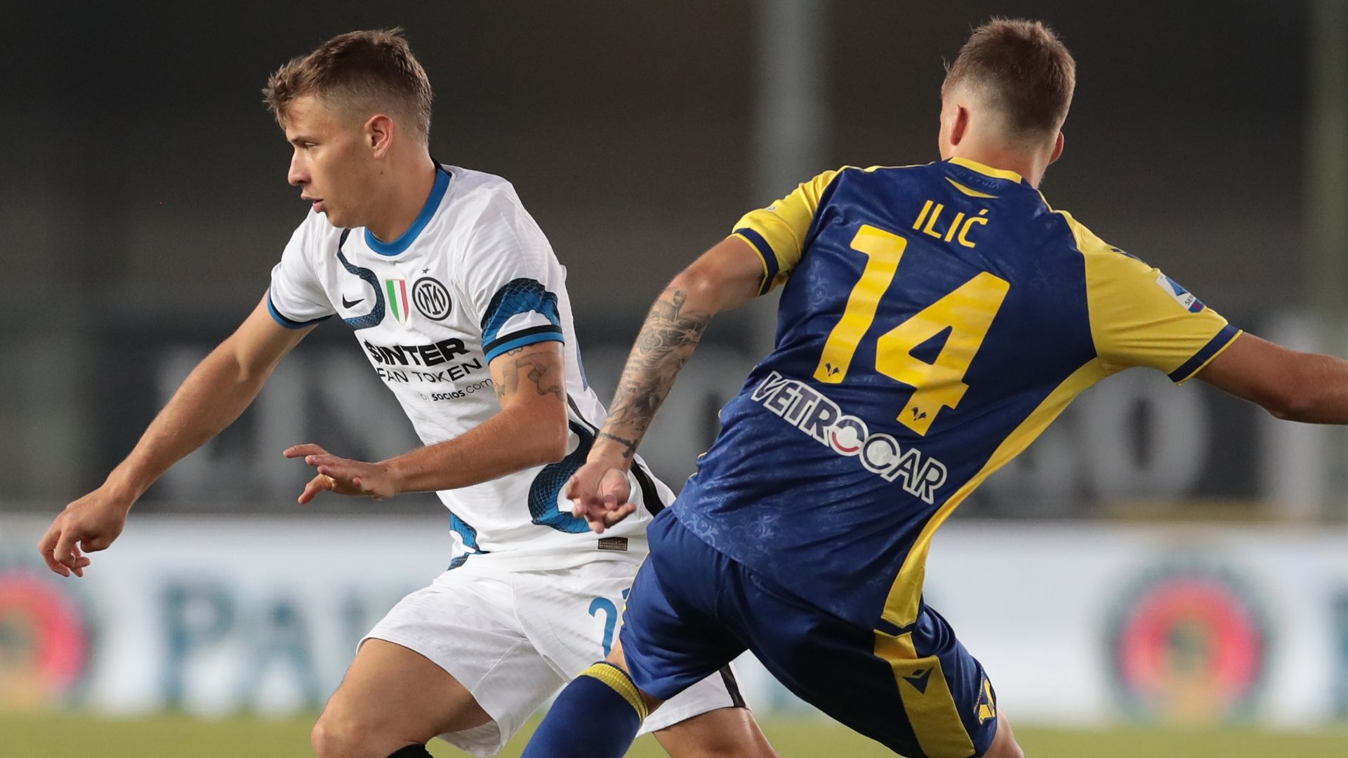 Ilic Barella Verona Inter Serie A