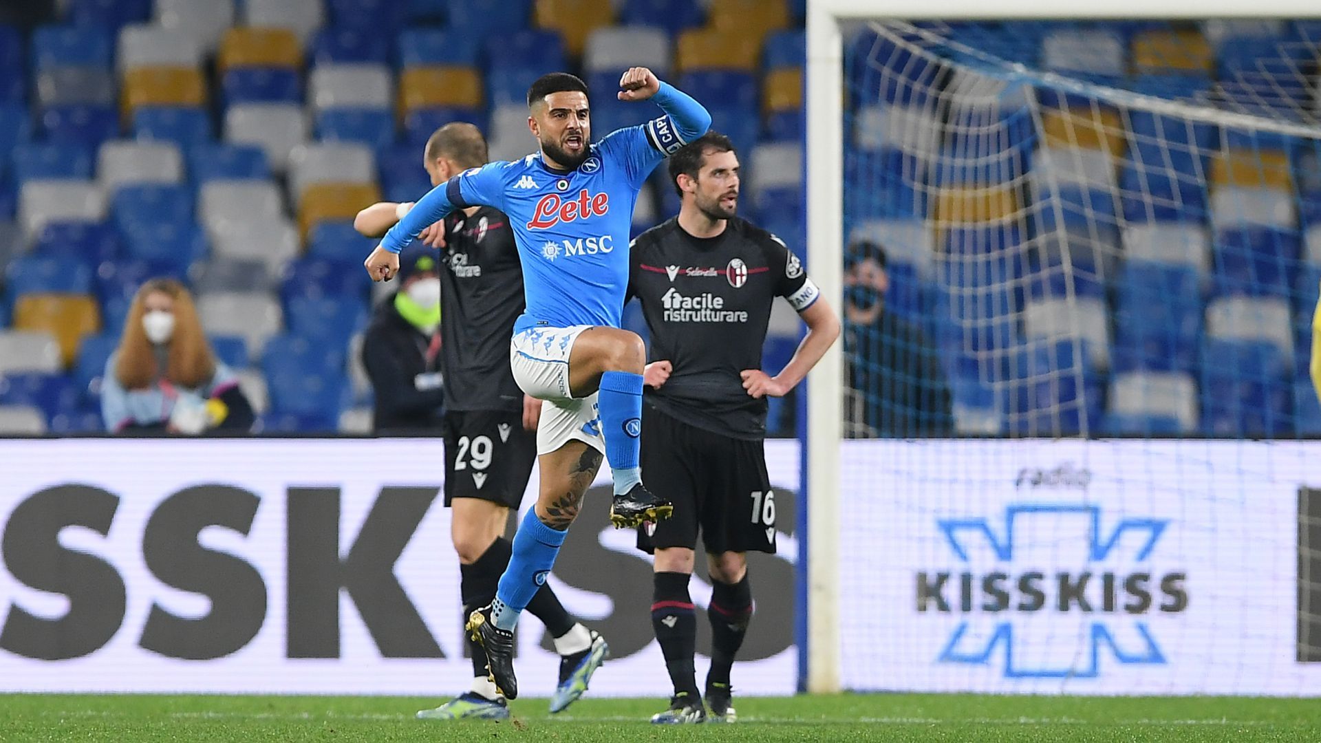 Lorenzo Insigne Napoli Bologna Serie A