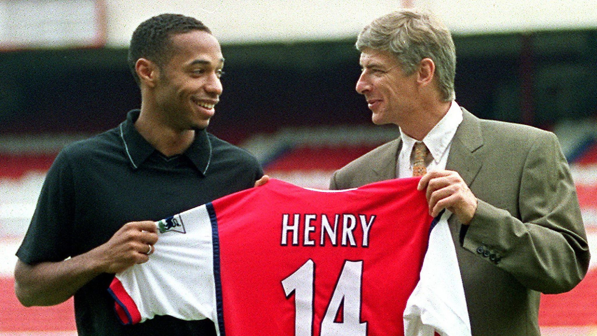 Arsene Wenger Thierry Henry