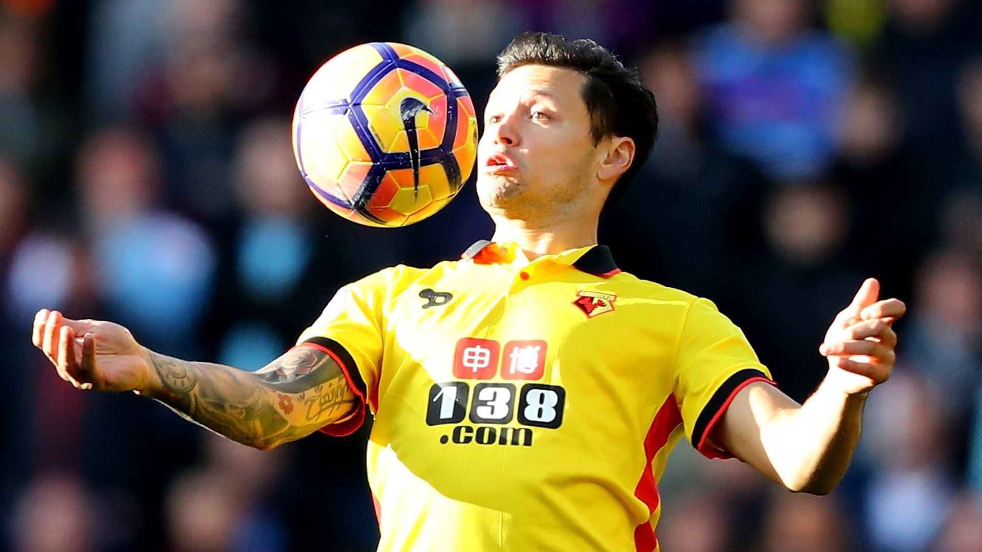 Mauro Zarate Watford Burnley 02042017
