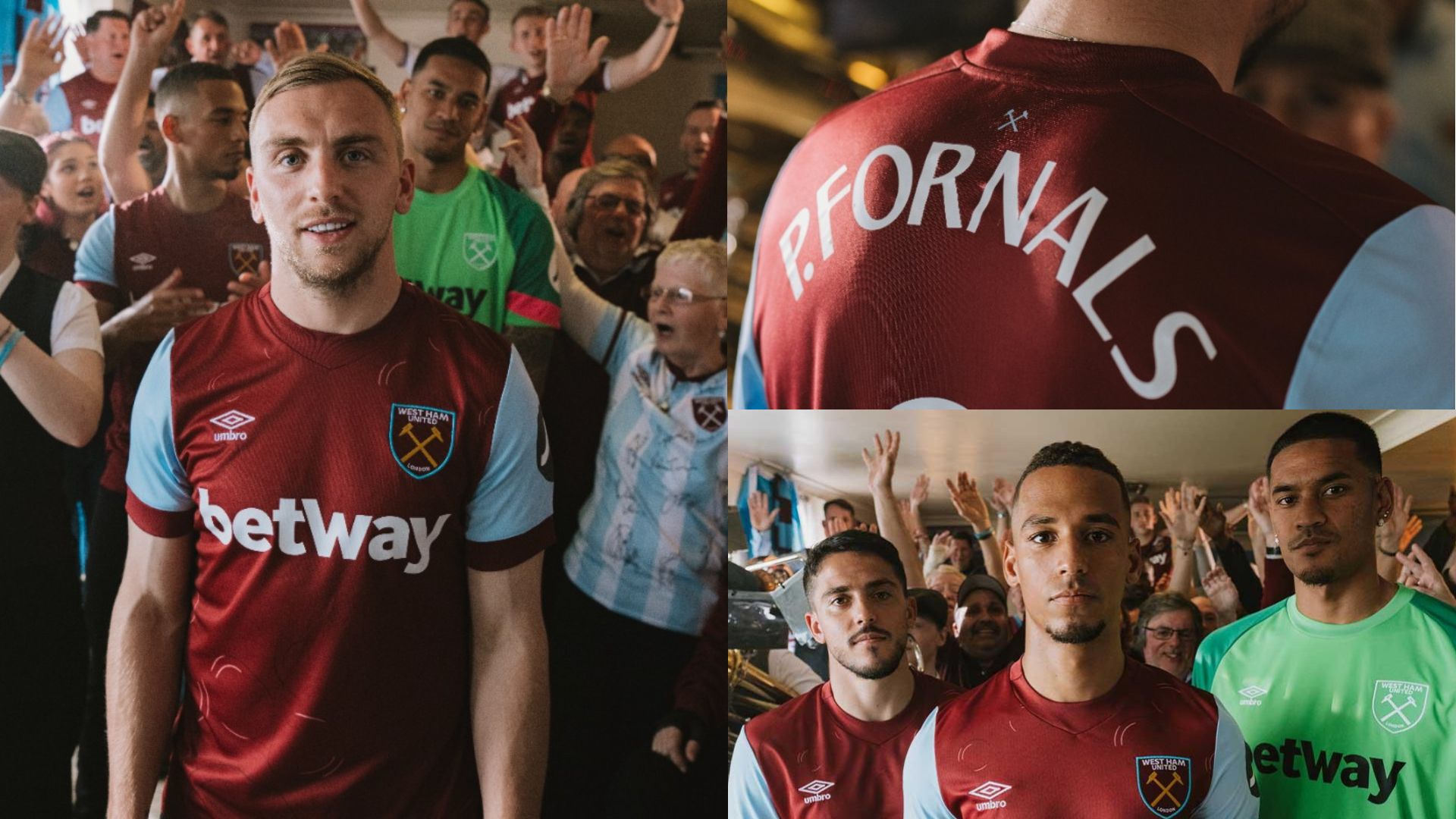 West Ham 2023-24 home kit