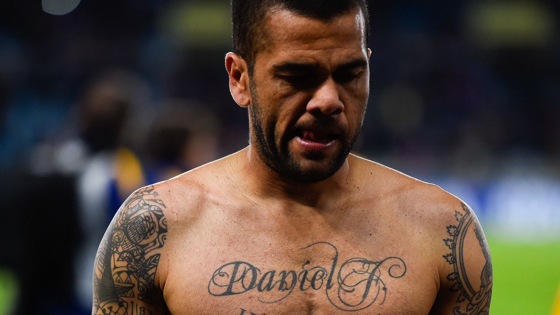 Dani Alves Real Sociedad Barcelona La Liga 09042016