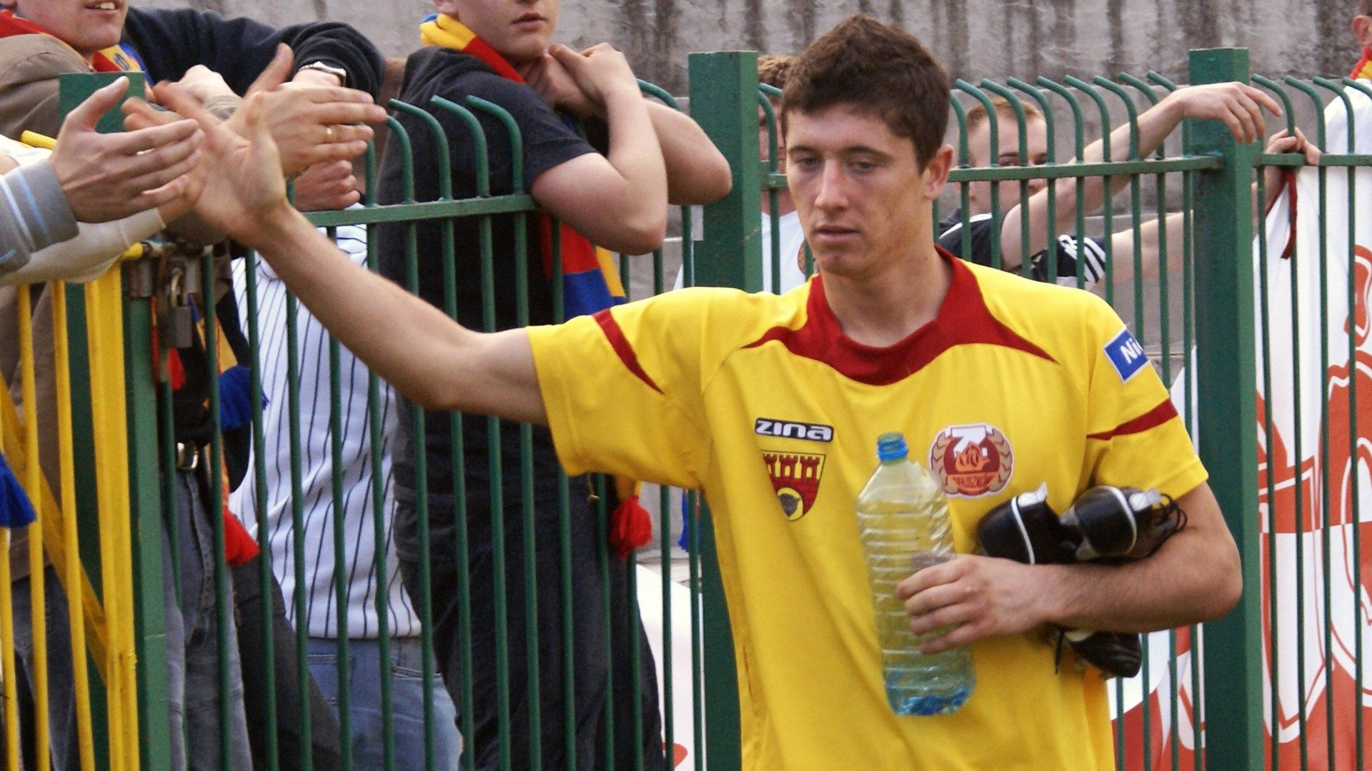 Robert Lewandowski Znicz Pruszkow 2008