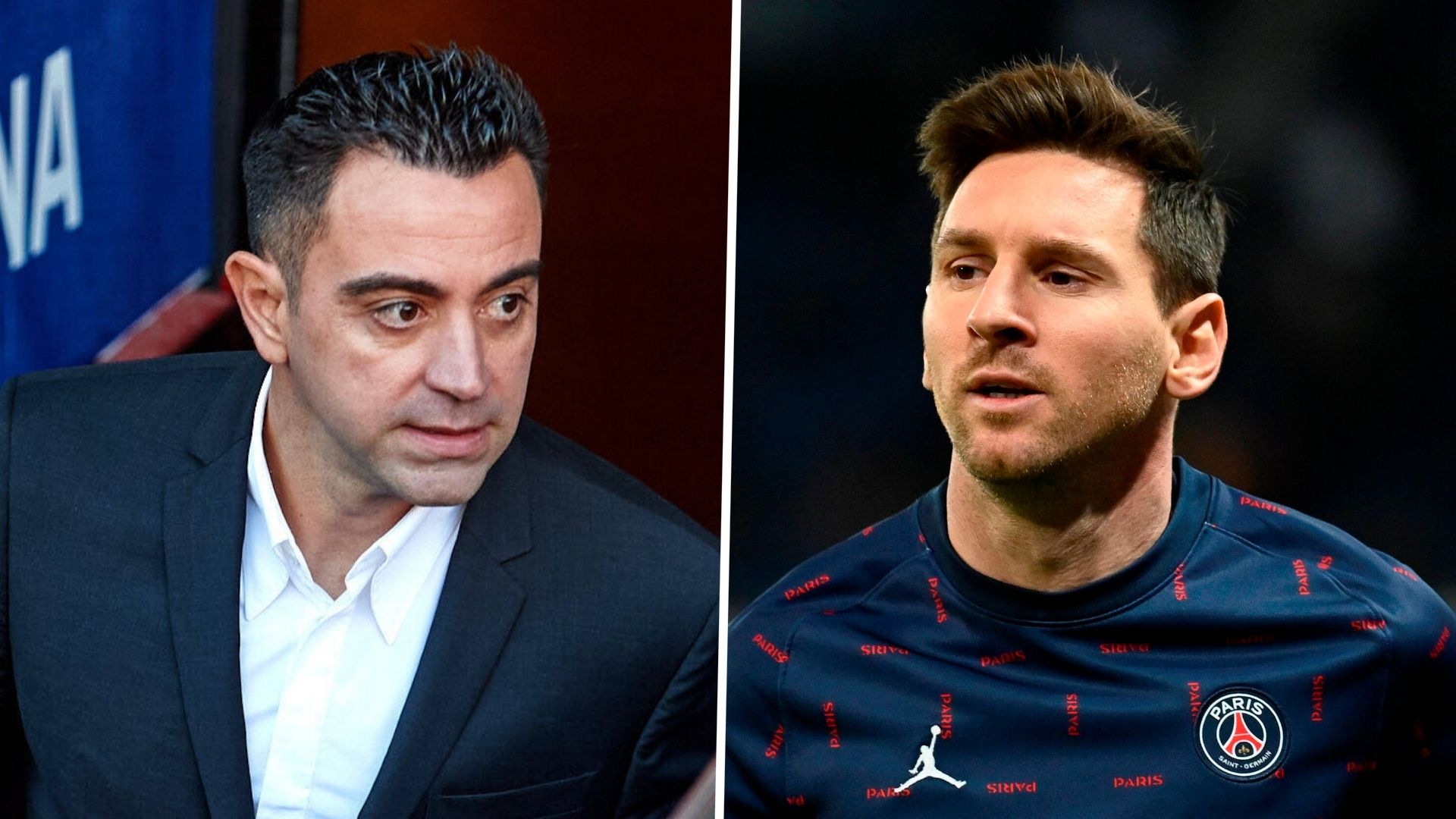 ONLY GERMANY Xavi Barcelona Lionel Messi PSG