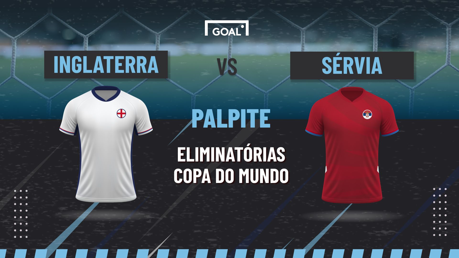 Palpite Inglaterra x Sérvia