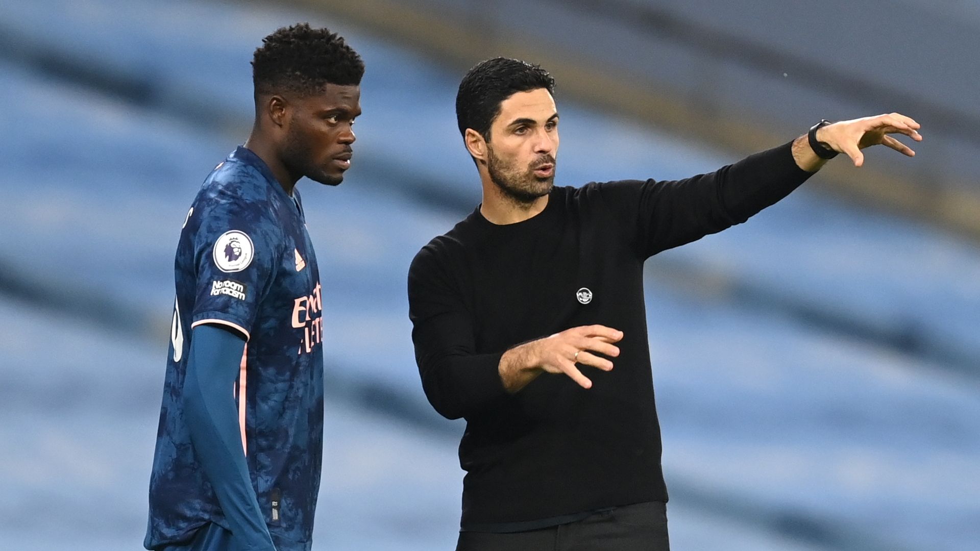 Mikel Arteta, Thomas Partey, Arsenal 2020-21