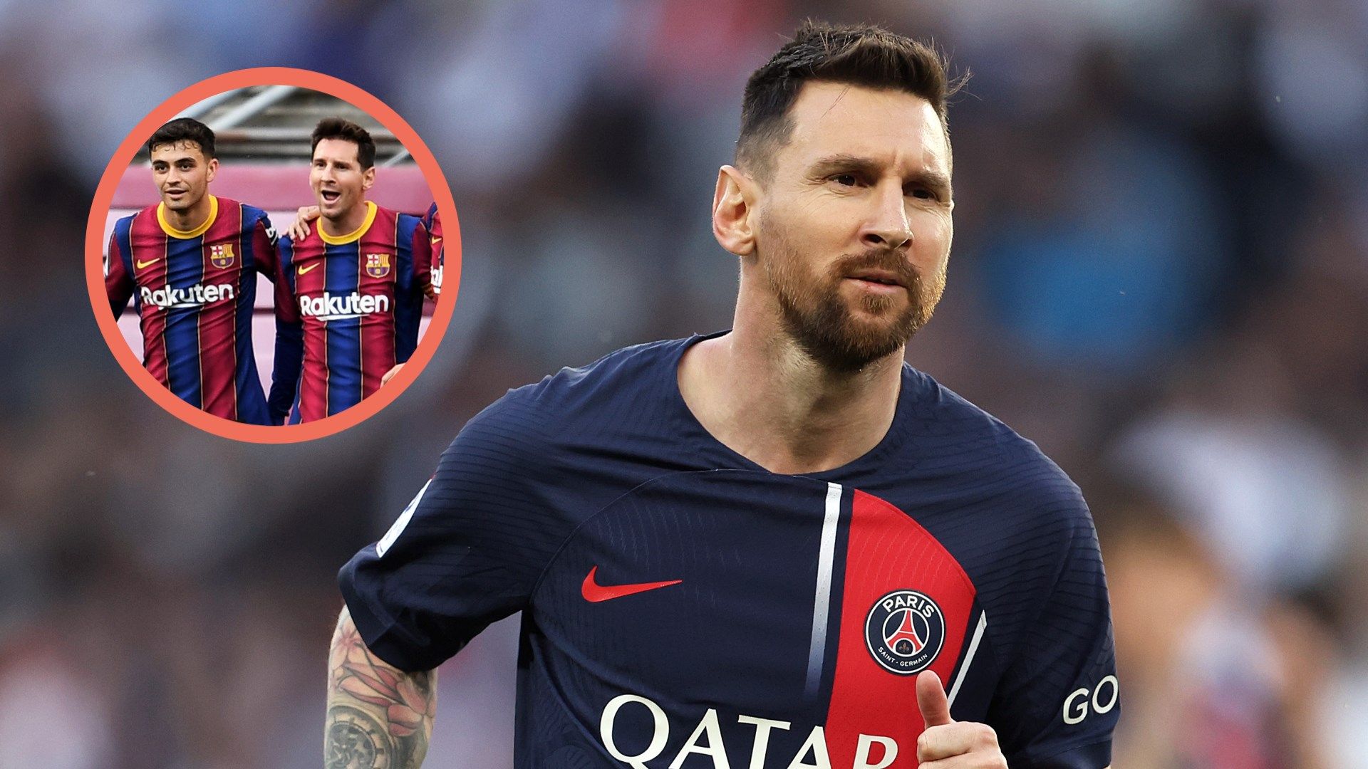 Messi Barcelona PSG