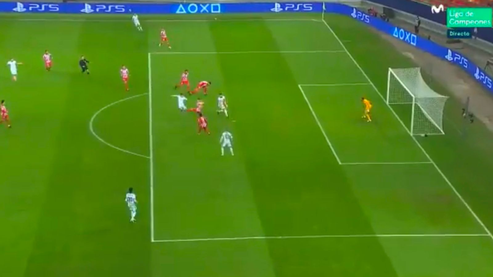 Jugada polémica en el Atlético de Madrid vs. Chelsea