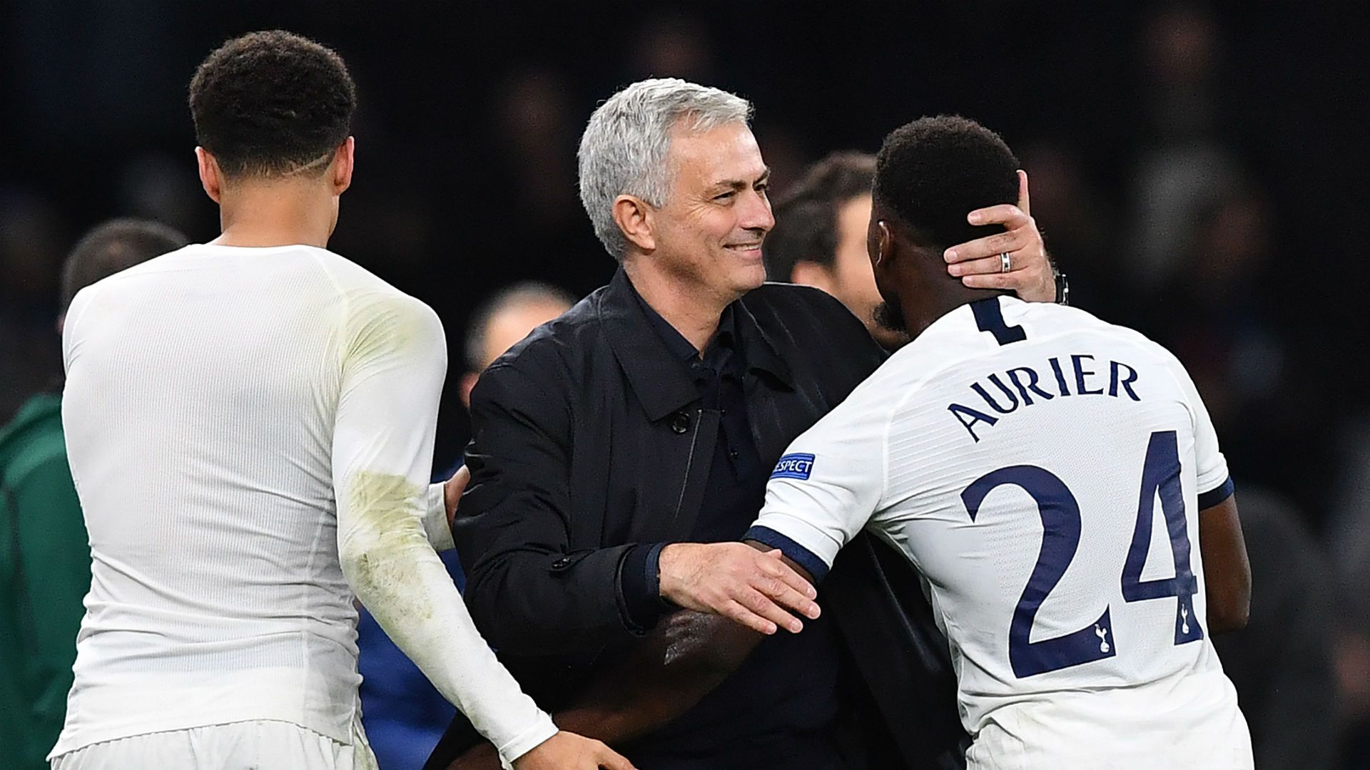 Serge Aurier and Jose Mourinho - Tottenham 2019-20