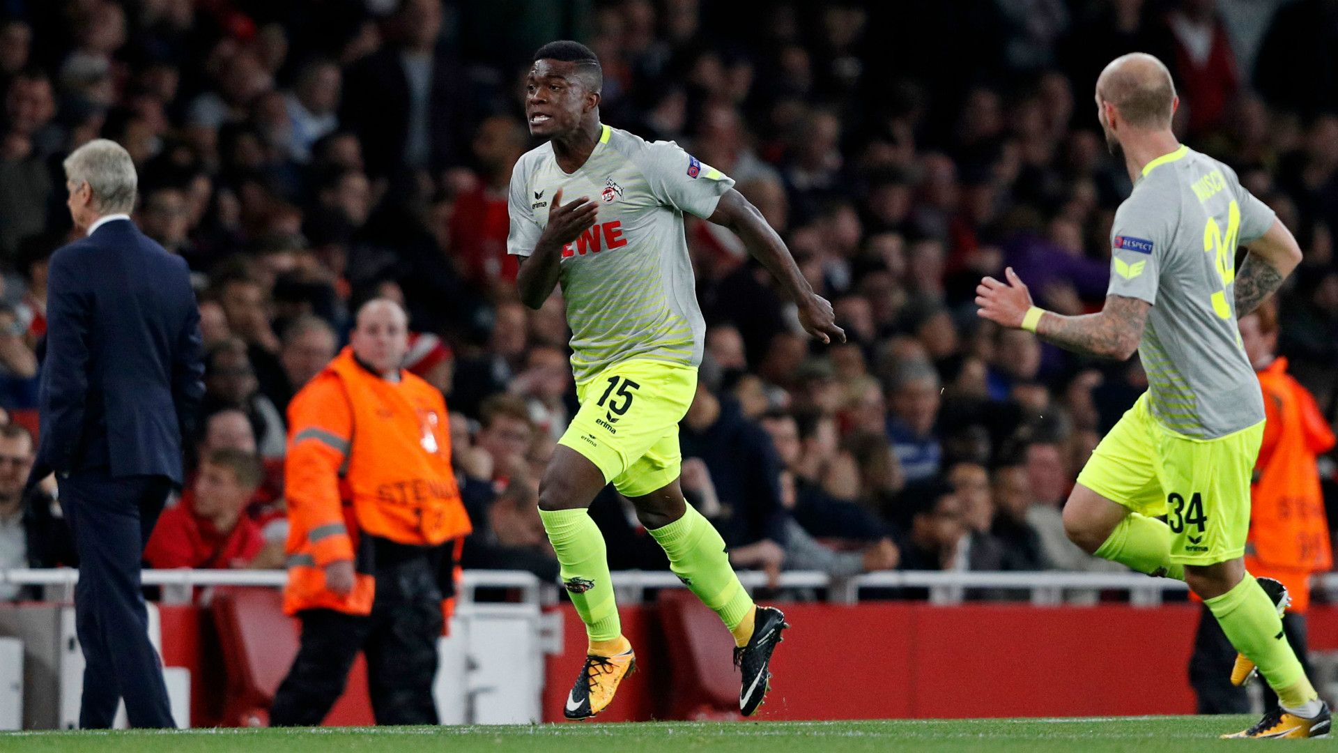 Jhon Cordoba Arsenal Koln Europa League 14092017