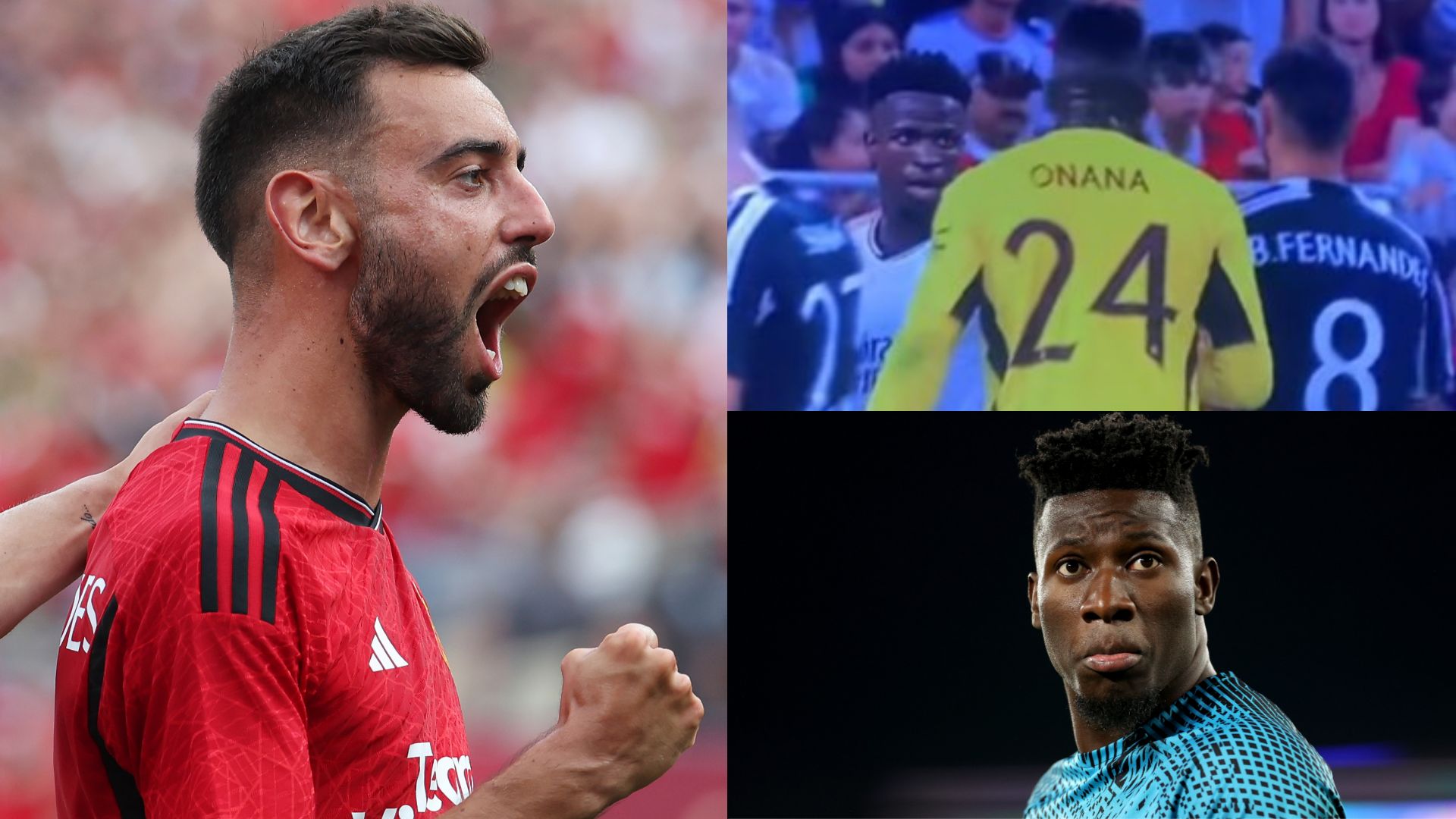 Bruno Fernandes Andre Onana