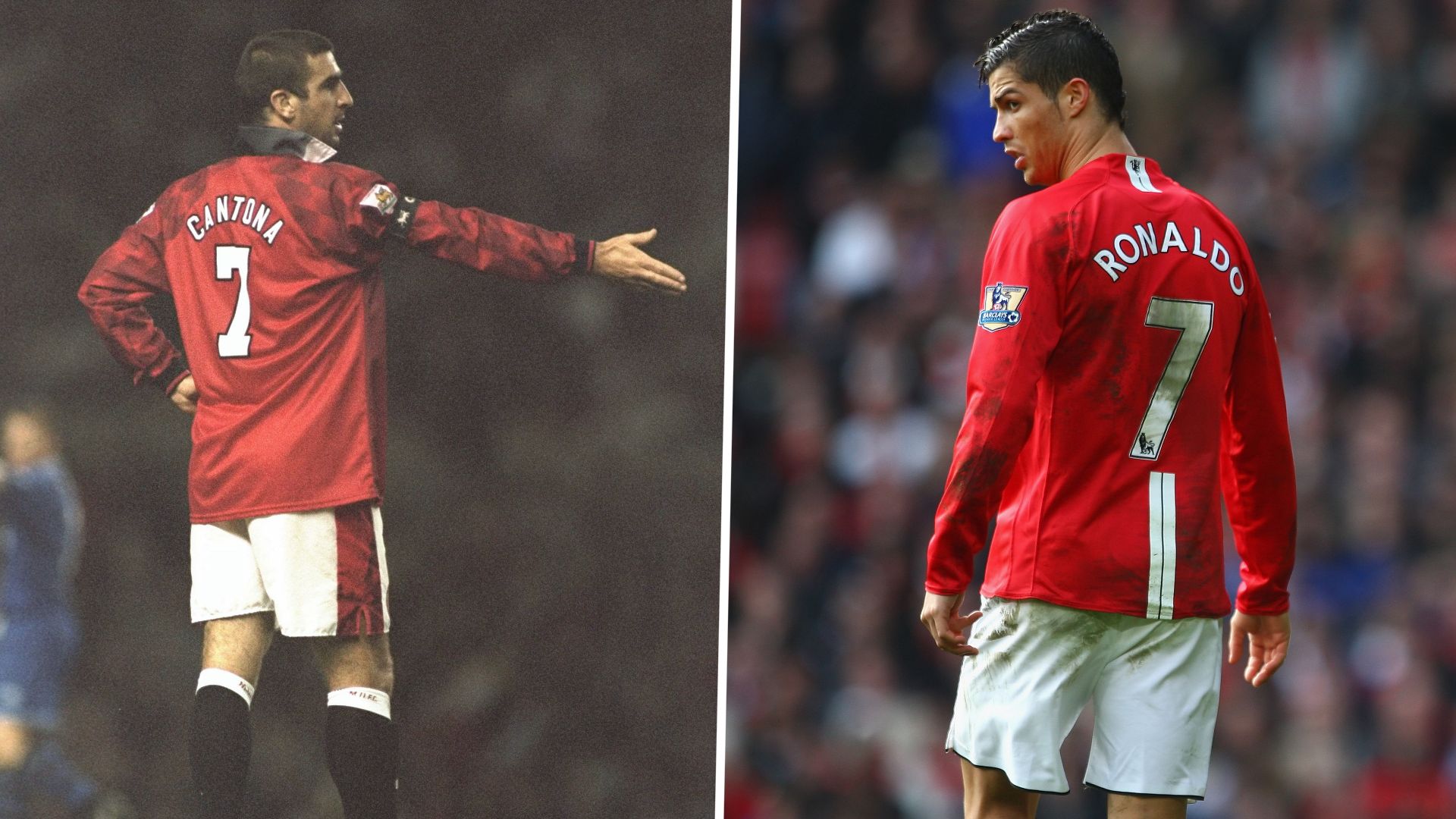 Eric Cantona, Cristiano Ronaldo