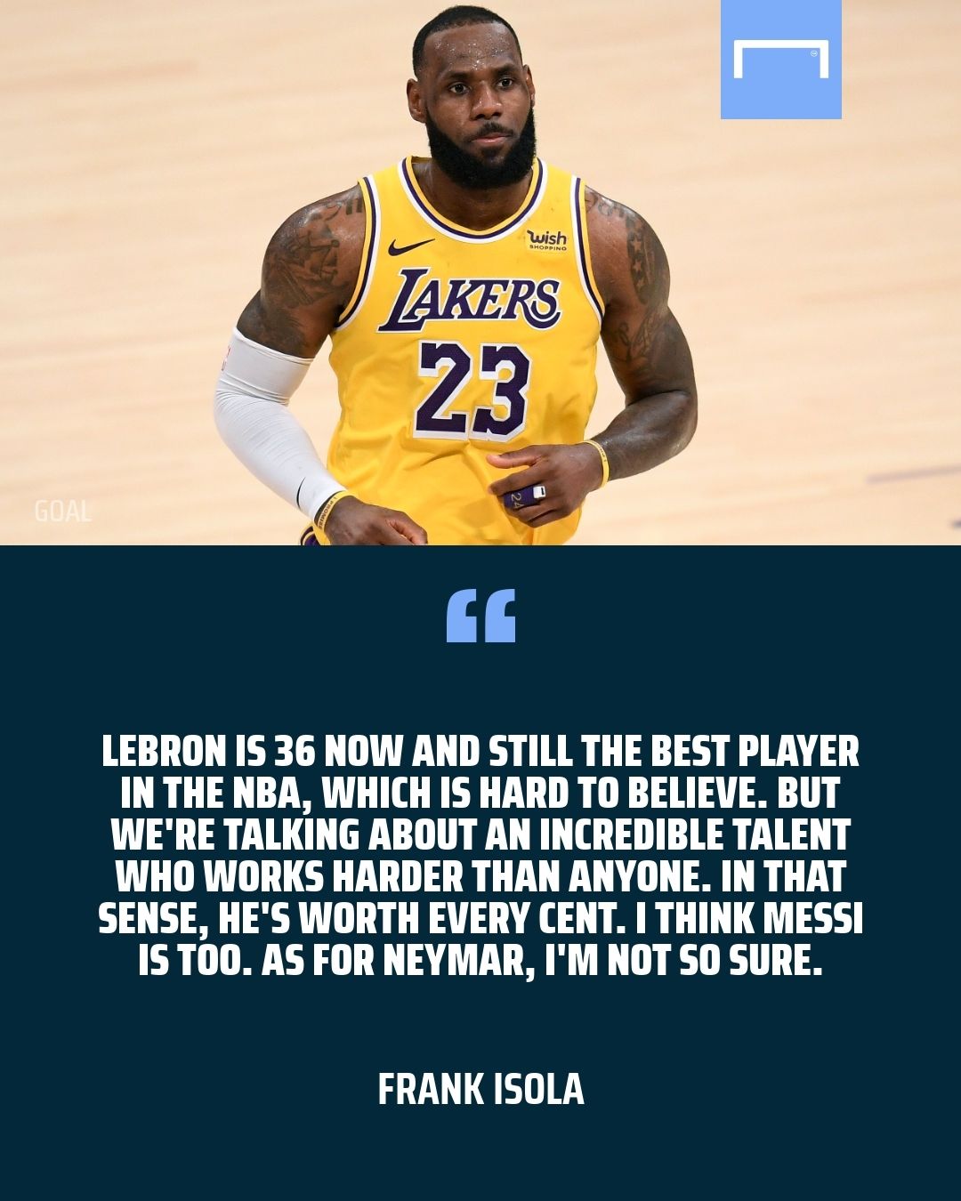 LeBron James LA Lakers GFX