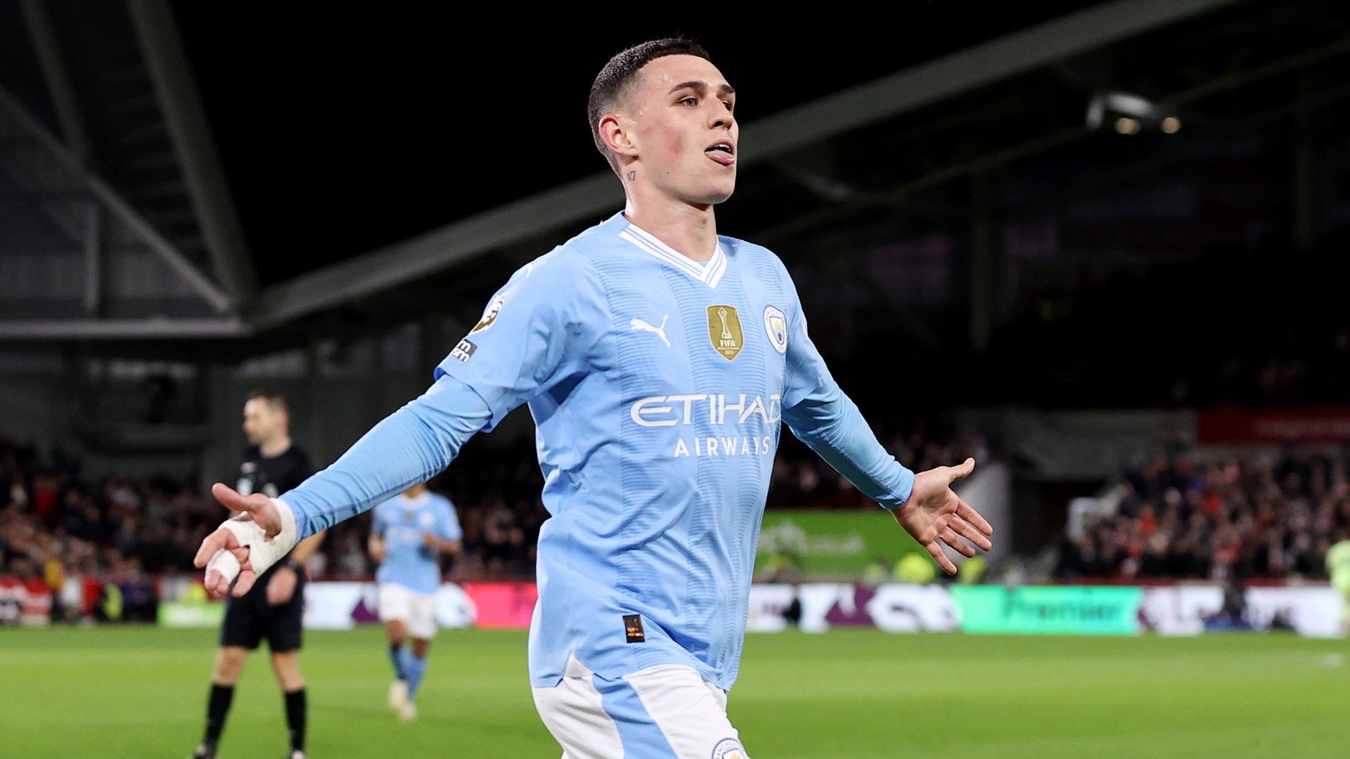 Phil Foden Brentford Man City