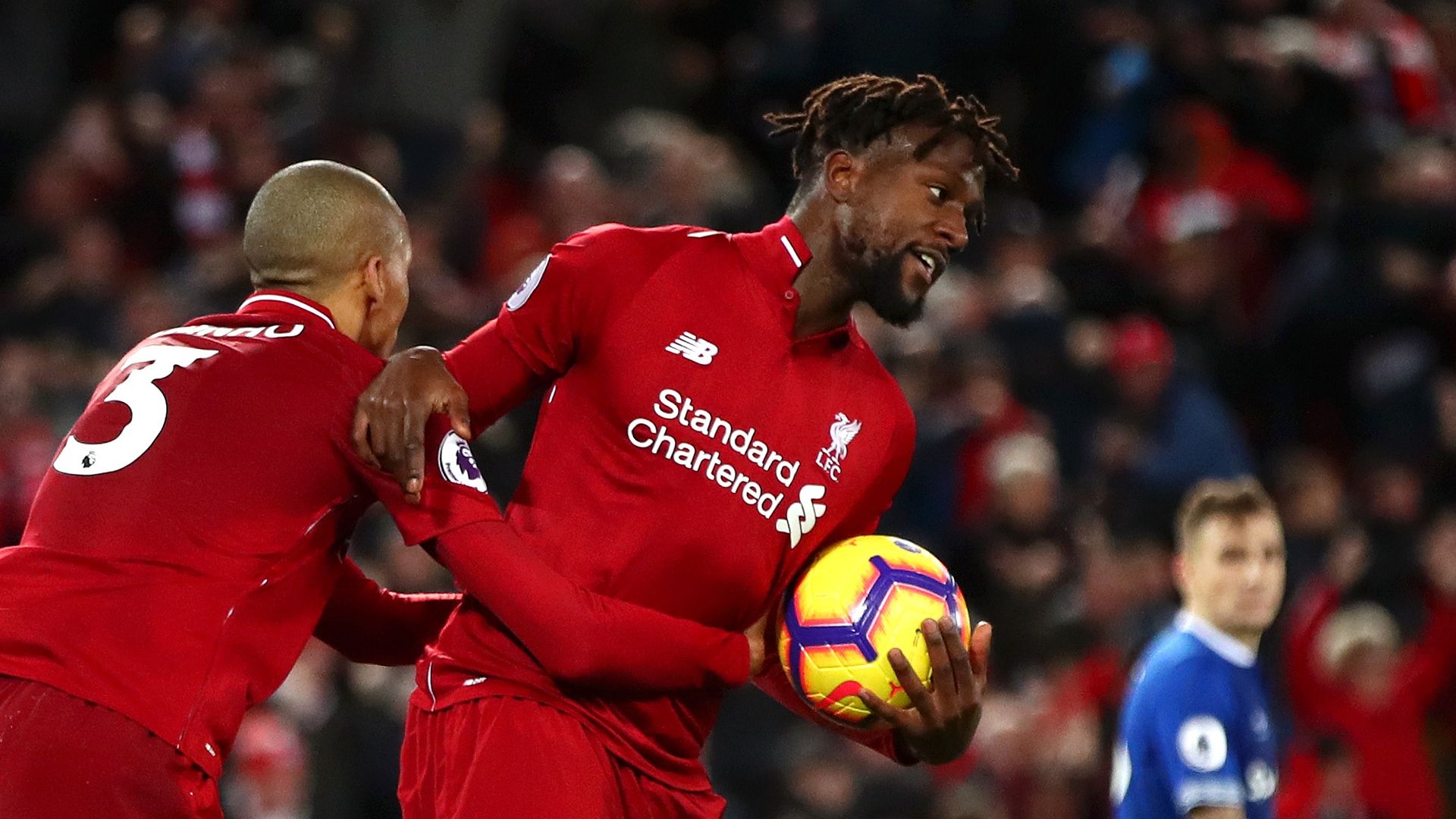 Divock Origi Liverpool Everton