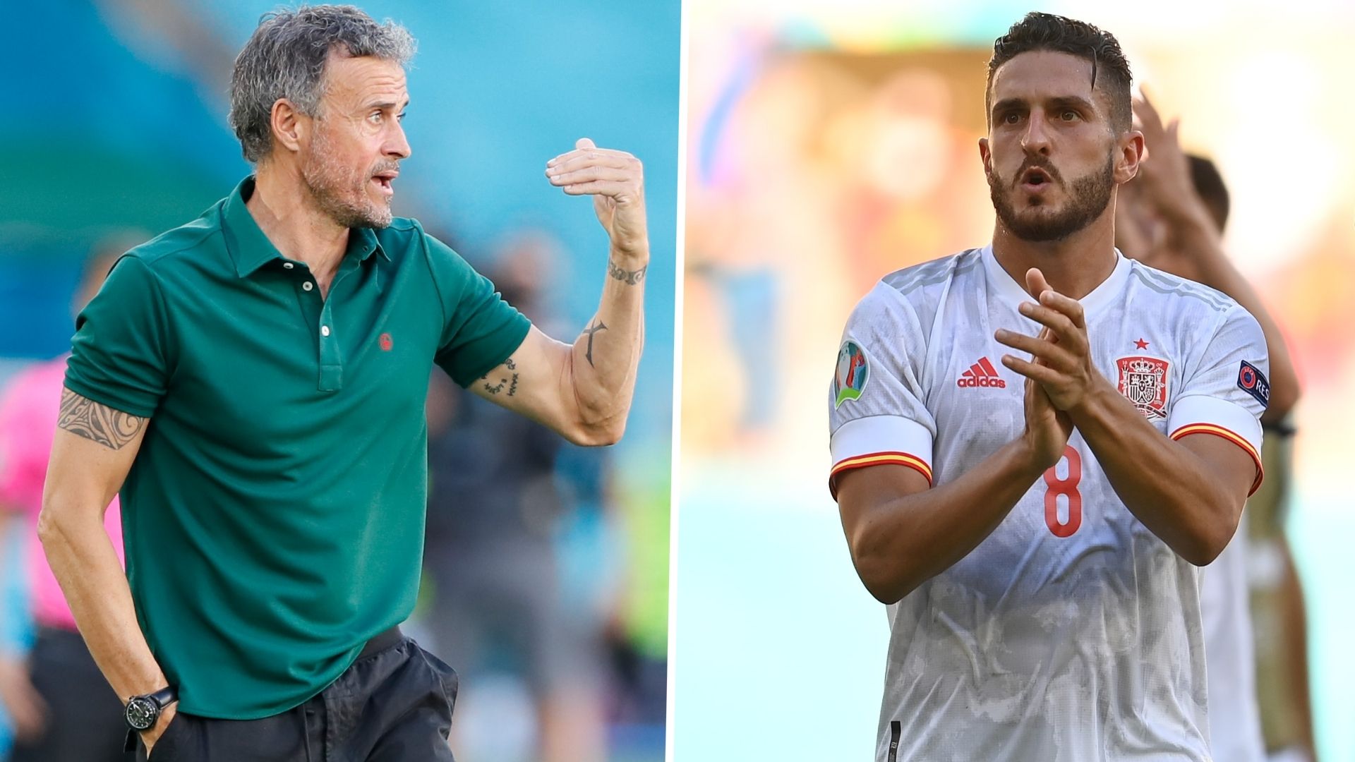 Luis Enrique Koke España Selección Española Eurocopa 2020