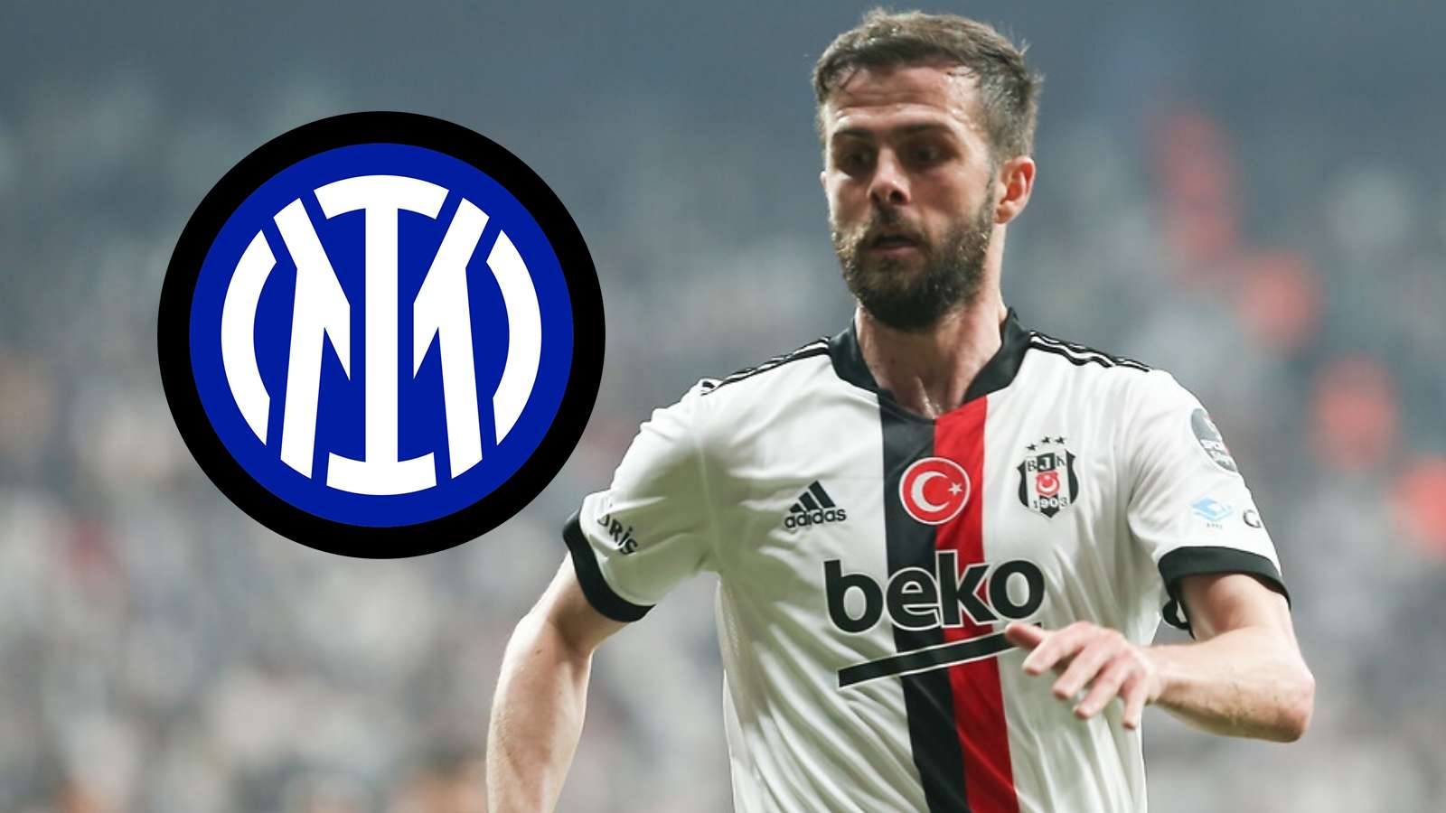 Miralem Pjanic Inter Crest