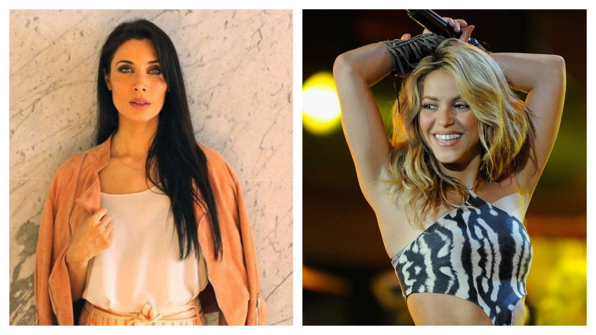 Pilar Rubio Shakira wags clasico