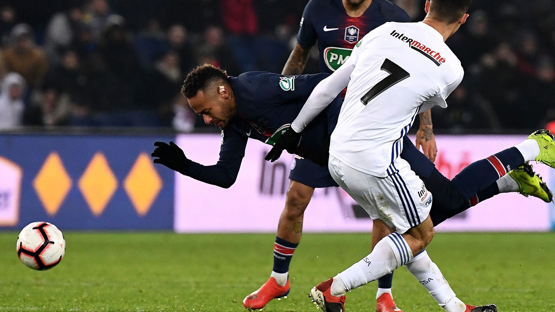 Neymar PSG Strasbourg Coupe de France 23012019