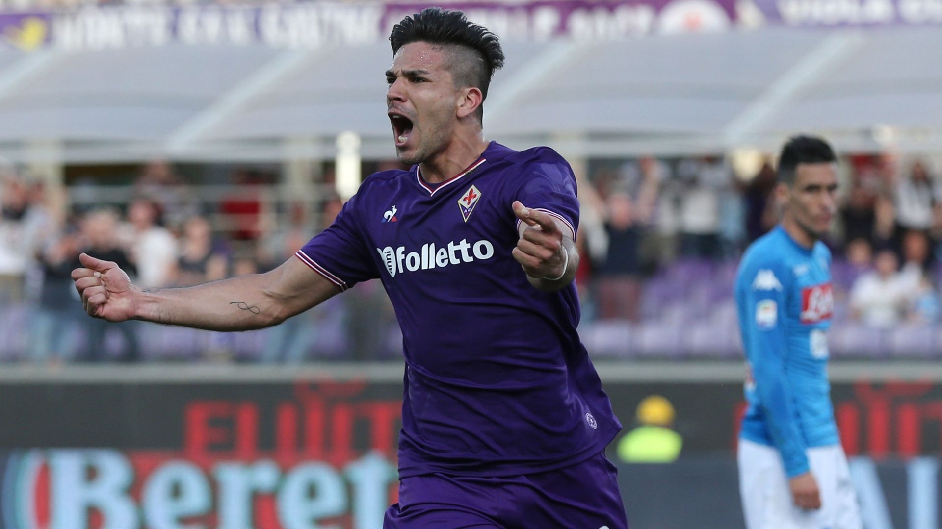 Giovanni Simeone Fiorentina Napoli 2018