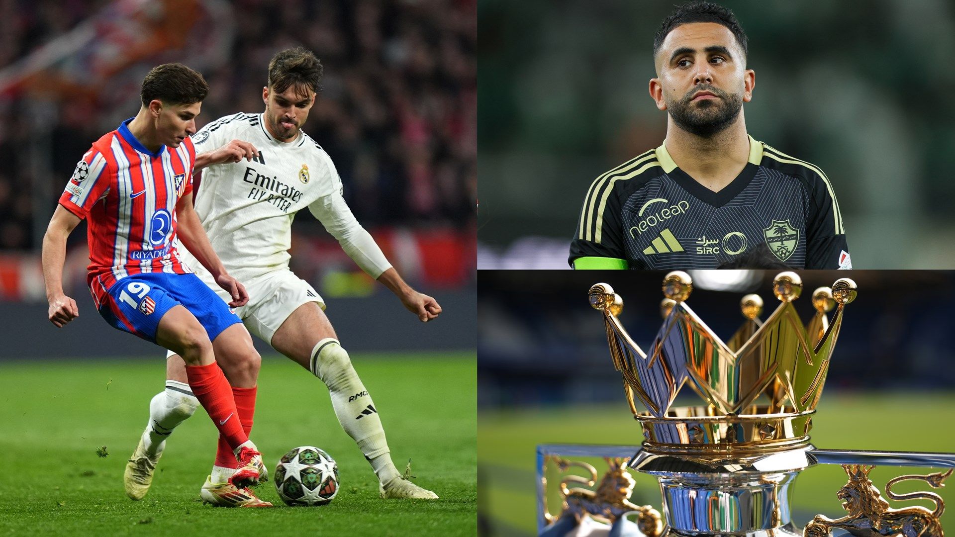 Julian Alvarez Atletico Madrid Riyad Mahrez