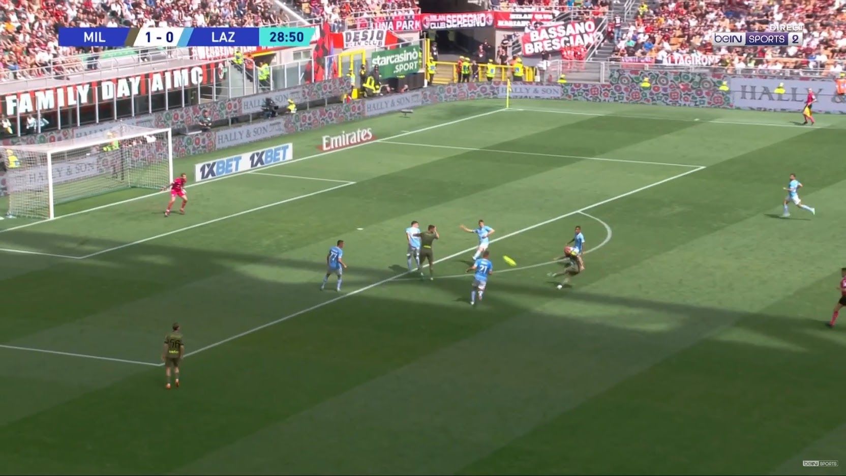 Theo Hernandez goal screen