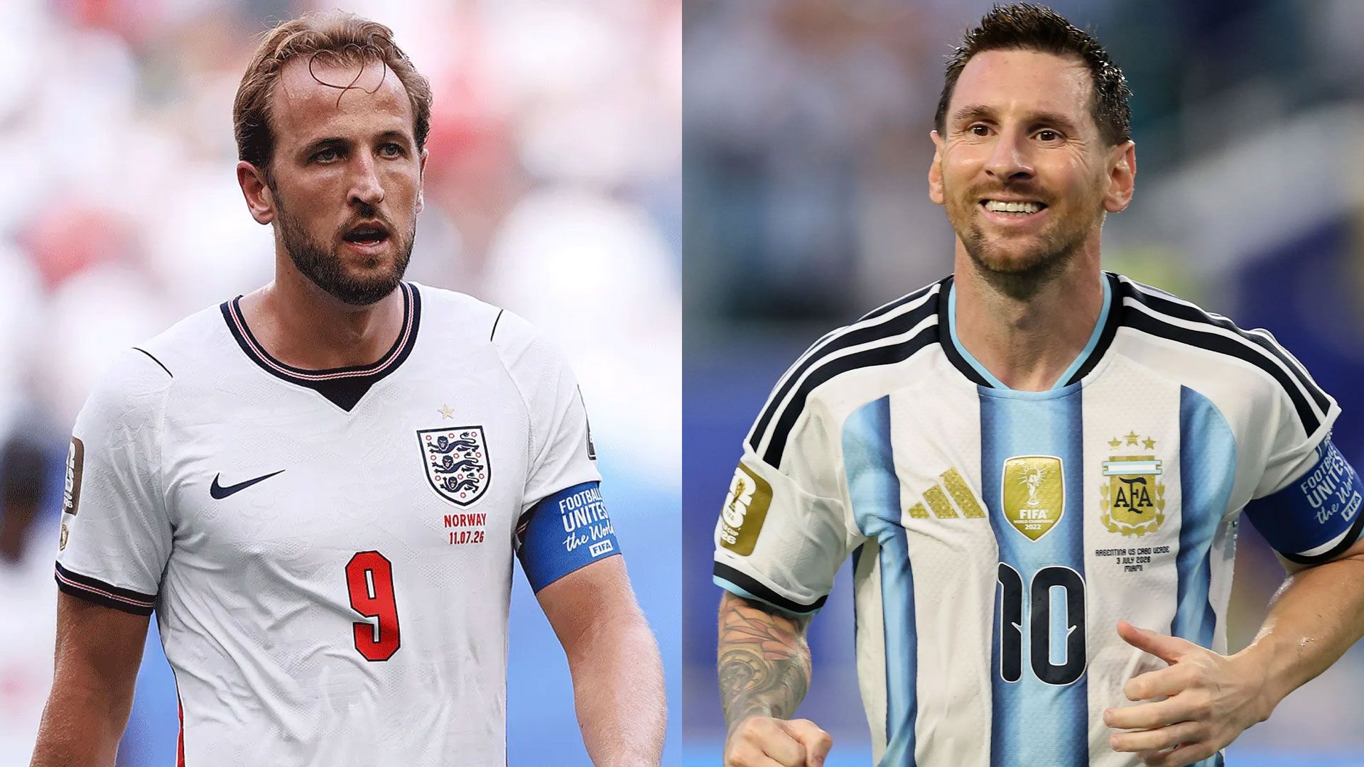 kane messi