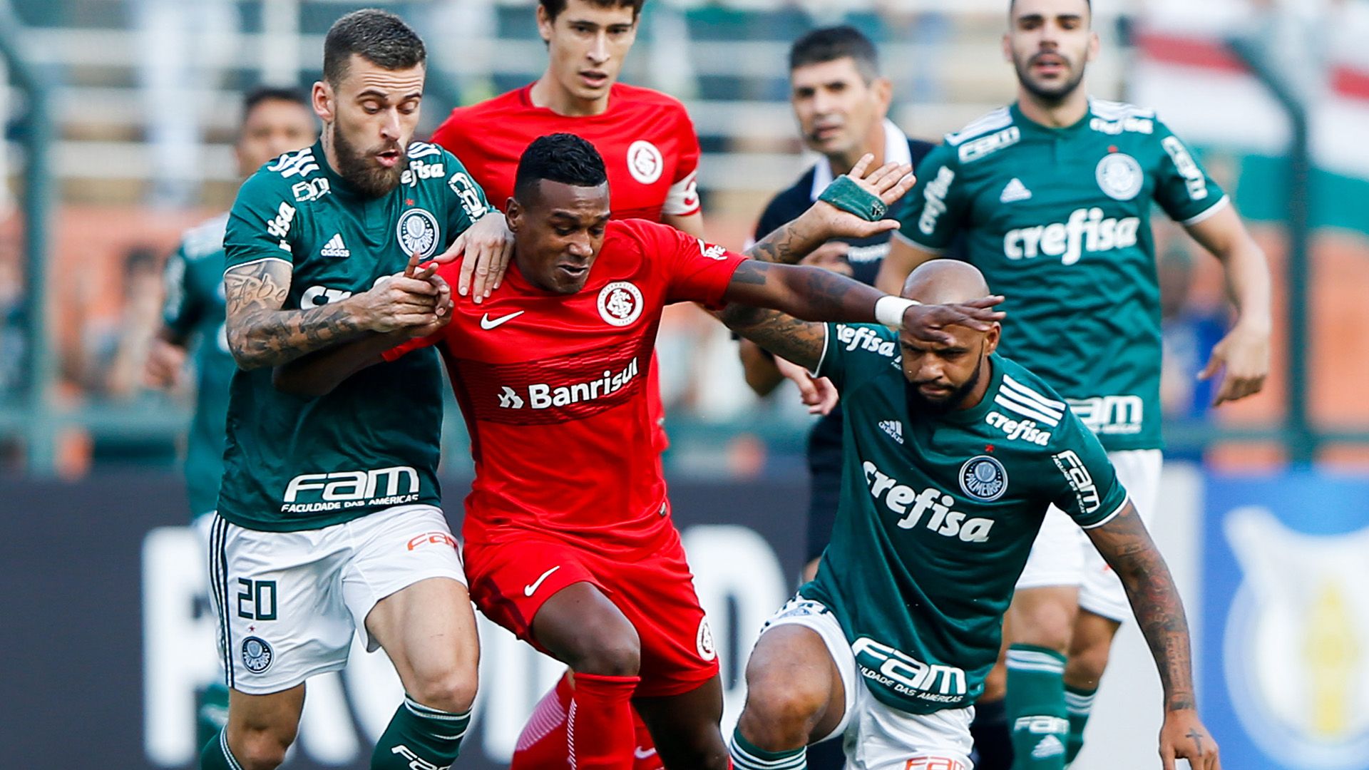 Edenilson Felipe Melo Palmeiras Internacional 22042018 Brasileirao Serie A