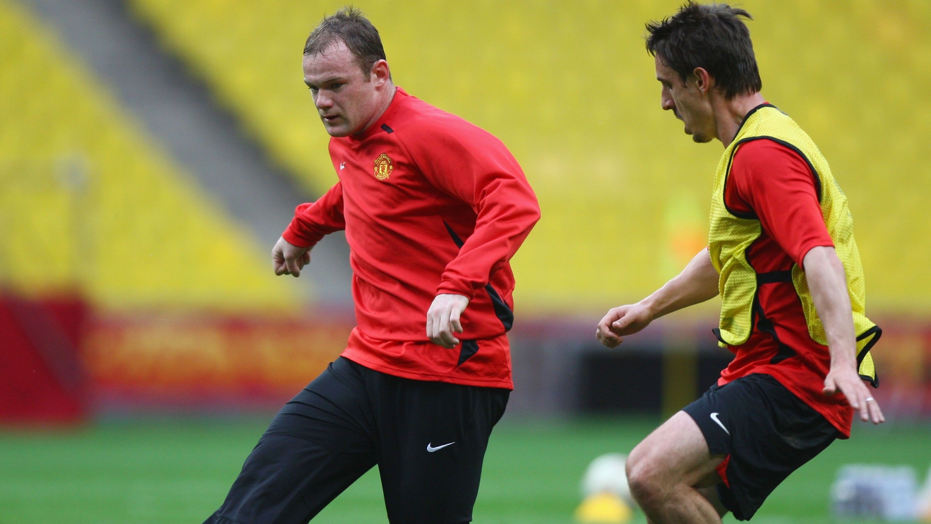 Wayne Rooney gary Neville