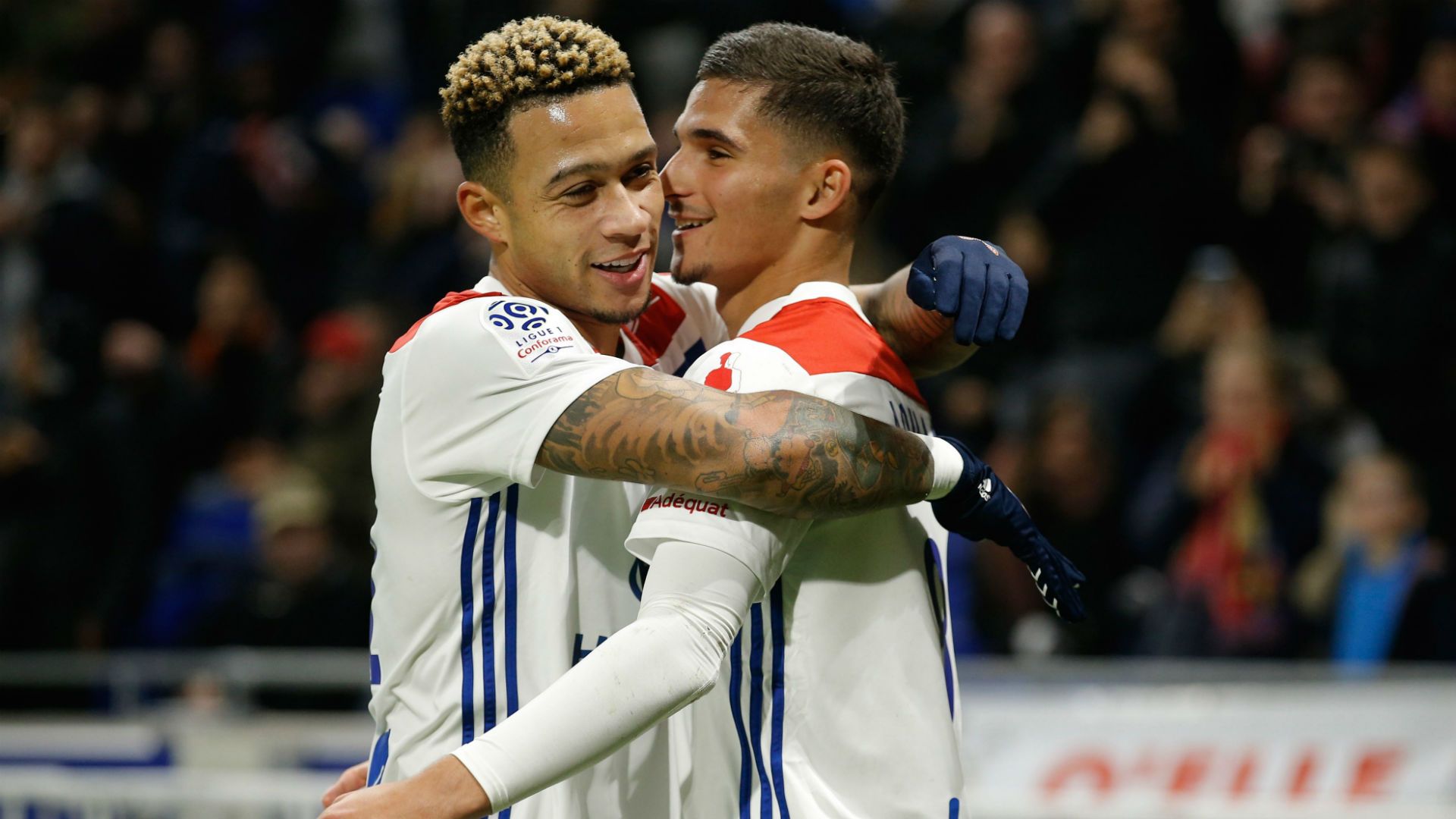 Lyon Bordeaux Houssem Aouar Memphis Depay