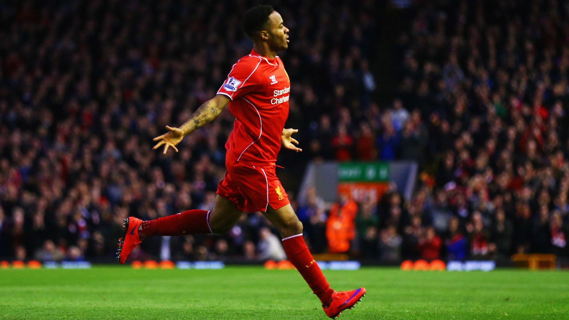Raheem Sterling Liverpool Premier League 13042015