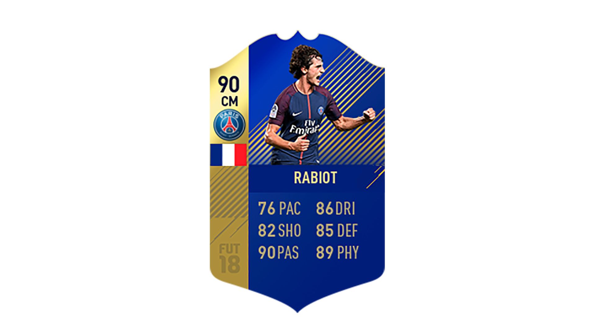 FIFA 18 Ligue 1 Team of the Season Rabiot