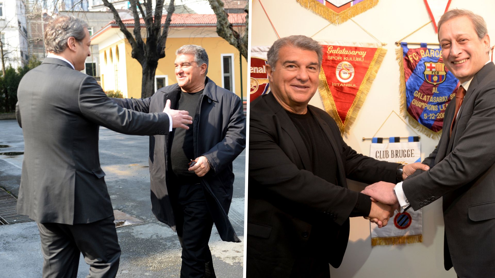 Joan Laporta in Istanbul