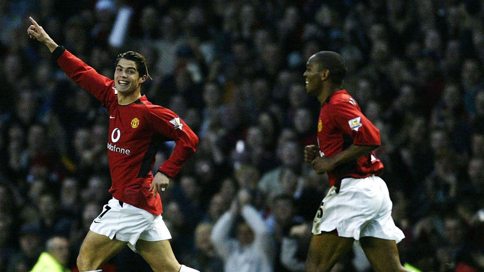 Ronaldo Man Utd Portsmouth 2003